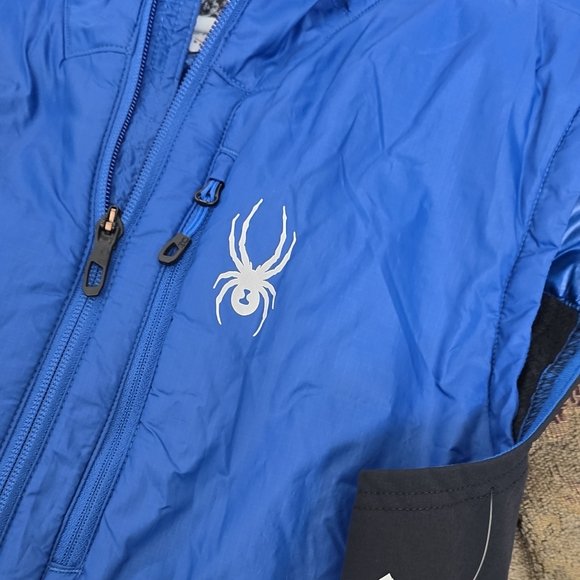 Spyder Mens Glissade Abyss Insulated Vest excellent condition men's size medium - Picture 4 of 7